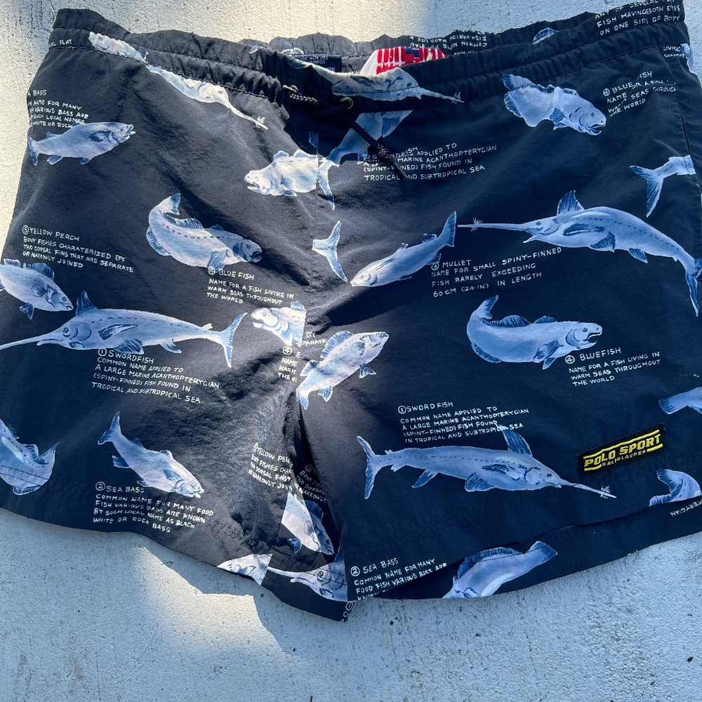 Vintage polo sport shorts